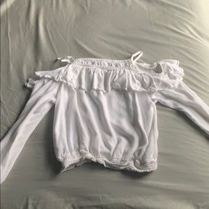 Kids off the shoulder top h&m, w/sleeves